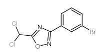 3-(3-Bromophenyl)-5-(dichloromethyl)-1,2,4-oxadiazole - Chemical structure and product image