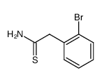 2-(2-Bromophenyl)ethanethioamide - Chemical structure and product image