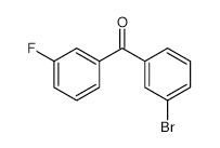 (3-Bromophenyl)(3-fluorophenyl)methanone - Chemical structure and product image
