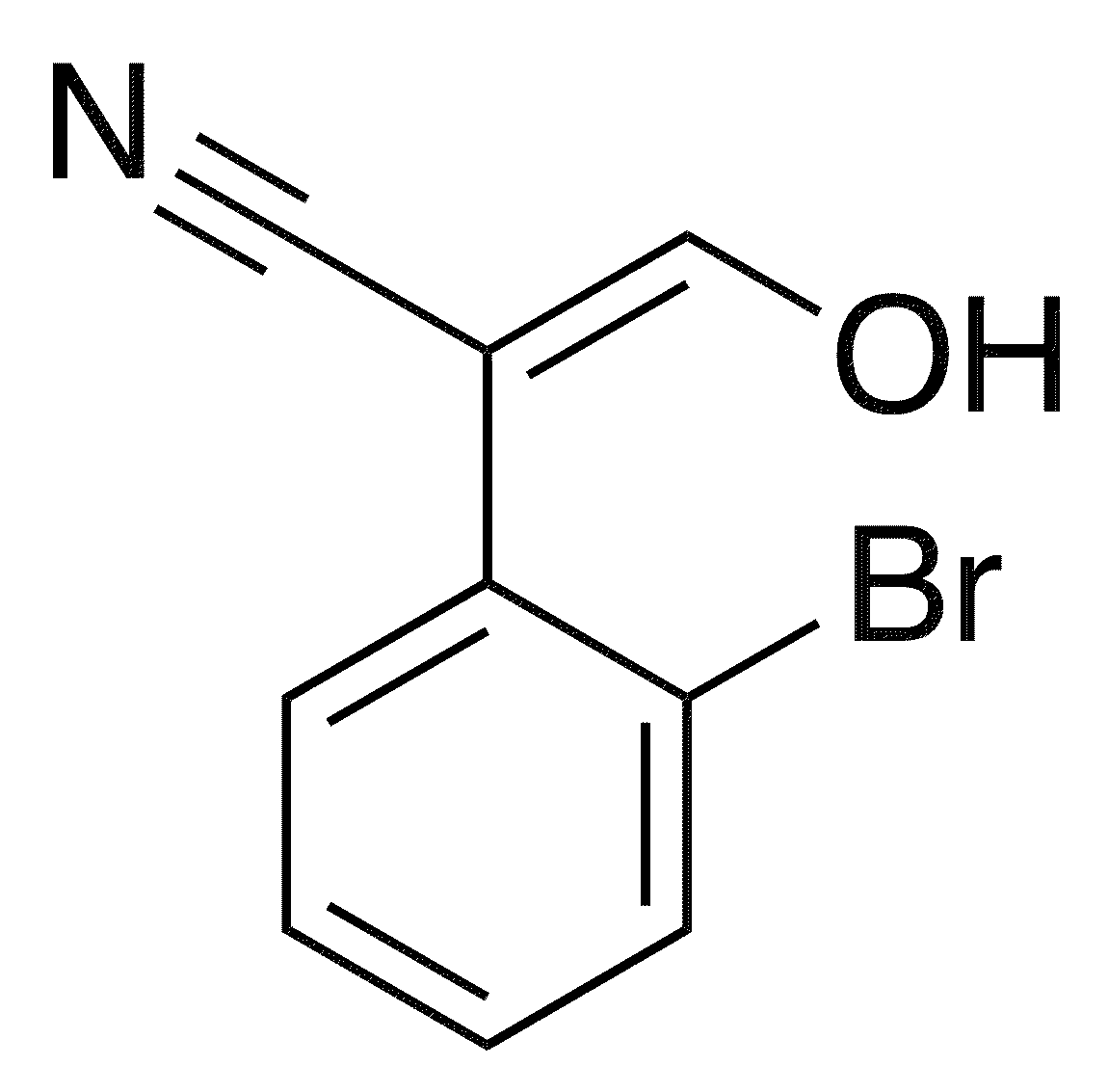 2-(2-Bromophenyl)-3-hydroxyprop-2-enenitrile - Chemical structure and product image
