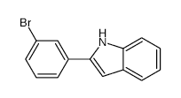 2-(3-Bromophenyl)-1H-indole - Chemical structure and product image