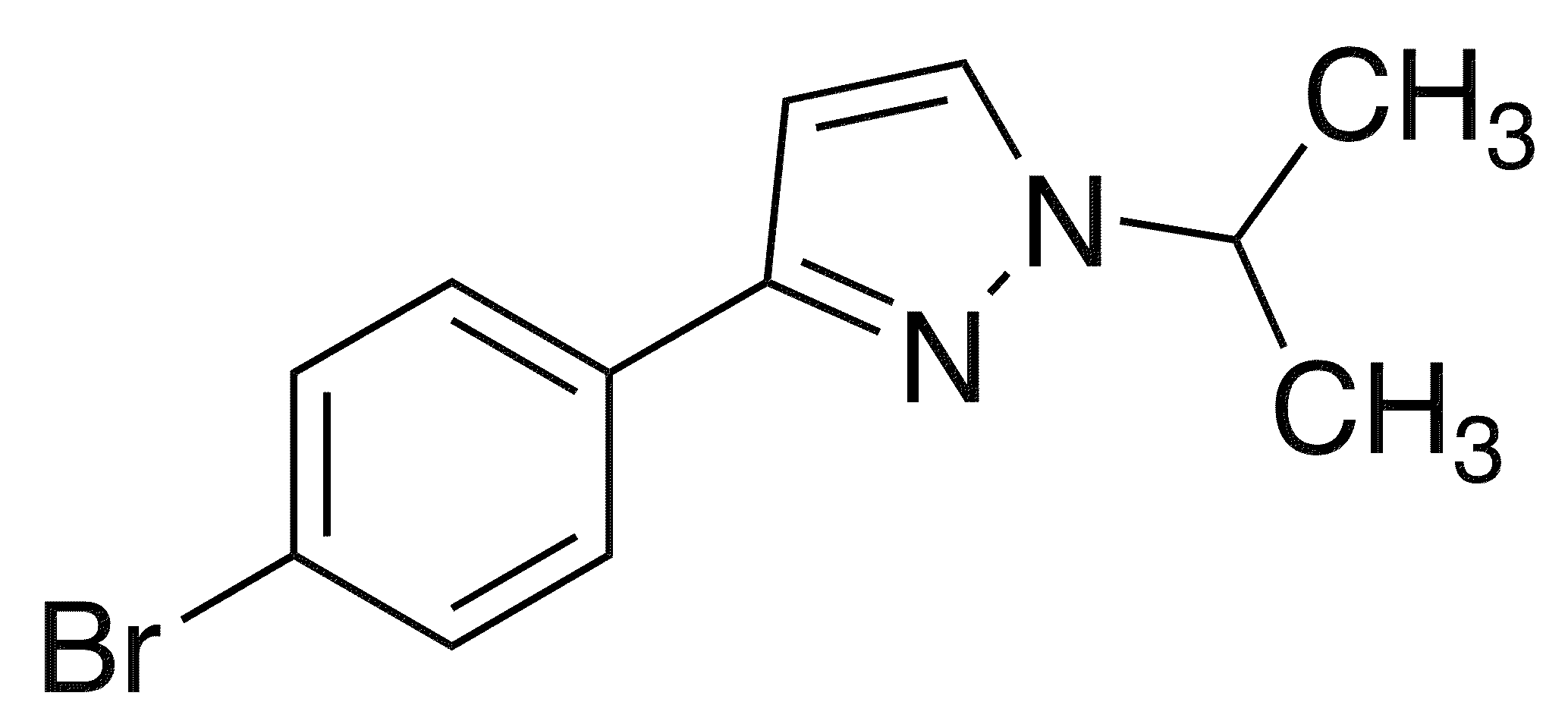 3-(4-Bromophenyl)-1-isopropylpyrazole - Chemical structure and product image