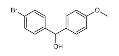 (4-Bromophenyl)(4-methoxyphenyl)methanol - Chemical structure and product image