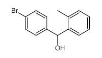 (4-Bromophenyl)(2-methylphenyl)methanol - Chemical structure and product image