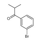 1-(3-Bromophenyl)-2-methylpropan-1-one - Chemical structure and product image