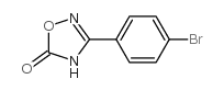 3-(4-Bromophenyl)-1,2,4-oxadiazol-5(4H)-one - Chemical structure and product image