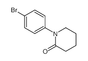 1-(4-Bromophenyl)piperidin-2-one - Chemical structure and product image