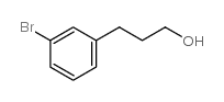 3-(3-Bromophenyl)propan-1-ol - Chemical structure and product image
