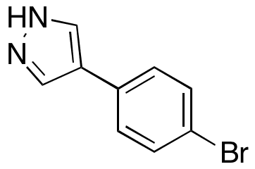 4-(4-Bromophenyl)-1H-pyrazole - Chemical structure and product image