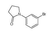 1-(3-Bromophenyl)pyrrolidin-2-one - Chemical structure and product image