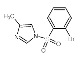 1-(2-Bromophenylsulfonyl)-4-methyl-1H-imidazole - Chemical structure and product image