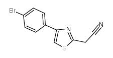4-(4-Bromophenyl)-2-thiazoleacetonitrile - Chemical structure and product image