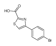 4-(4-Bromophenyl)thiazole-2-carboxylic acid - Chemical structure and product image
