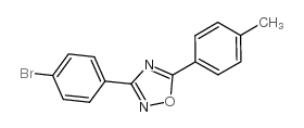 3-(4-Bromophenyl)-5-p-tolyl-1,2,4-oxadiazole - Chemical structure and product image