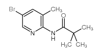 5-Bromo-2-pivaloylamino-3-picoline - Chemical structure and product image
