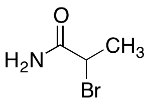 2-Bromopropanamide - Chemical structure and product image