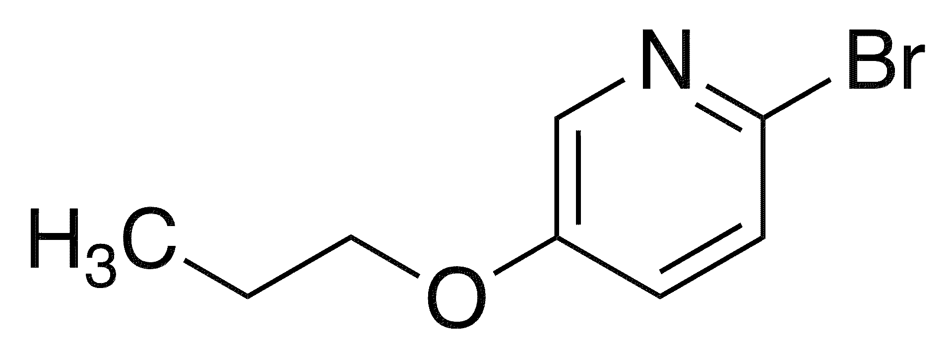 2-Bromo-5-propoxypyridine - Chemical structure and product image