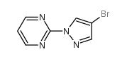 2-(4-Bromo-1h-pyrazol-1-yl)pyrimidine - Chemical structure and product image