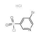 5-Bromopyridine-3-sulfonyl chloride, hydrochloride - Chemical structure and product image