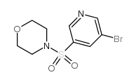 4-(5-Bromopyridin-3-ylsulfonyl)morpholine - Chemical structure and product image