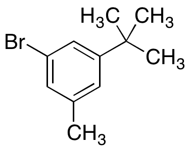 1-Bromo-3-tert-butyl-5-methylbenzene - Chemical structure and product image