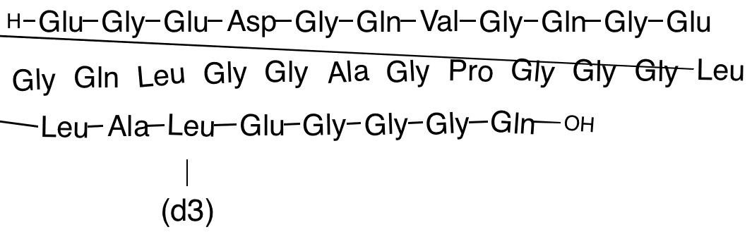 C-Peptide-d3 (Proinsulin) - Chemical structure and product image