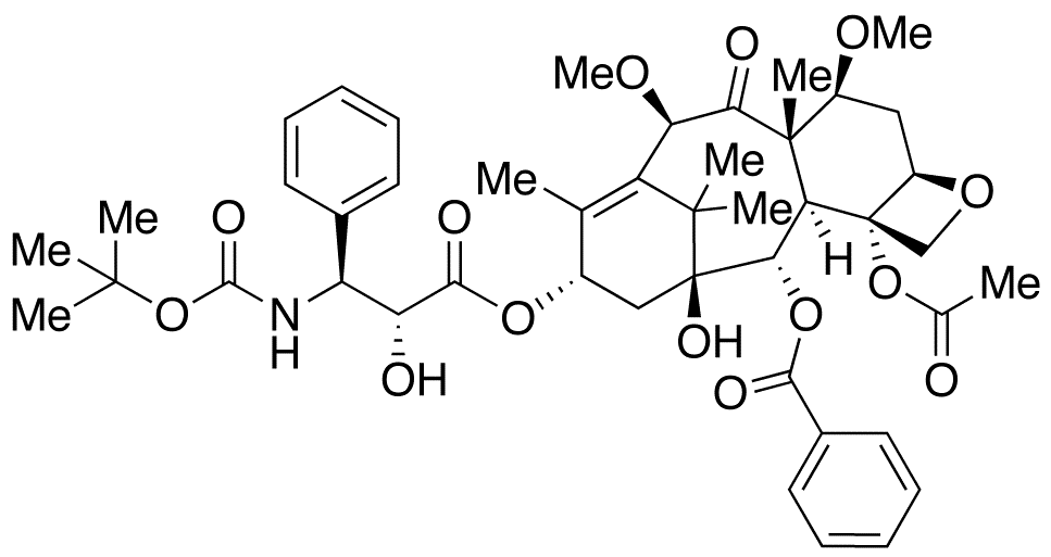 Cabazitaxel - Chemical structure and product image