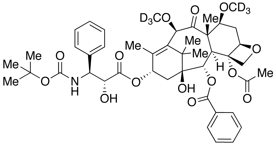 Cabazitaxel-d6 - Chemical structure and product image