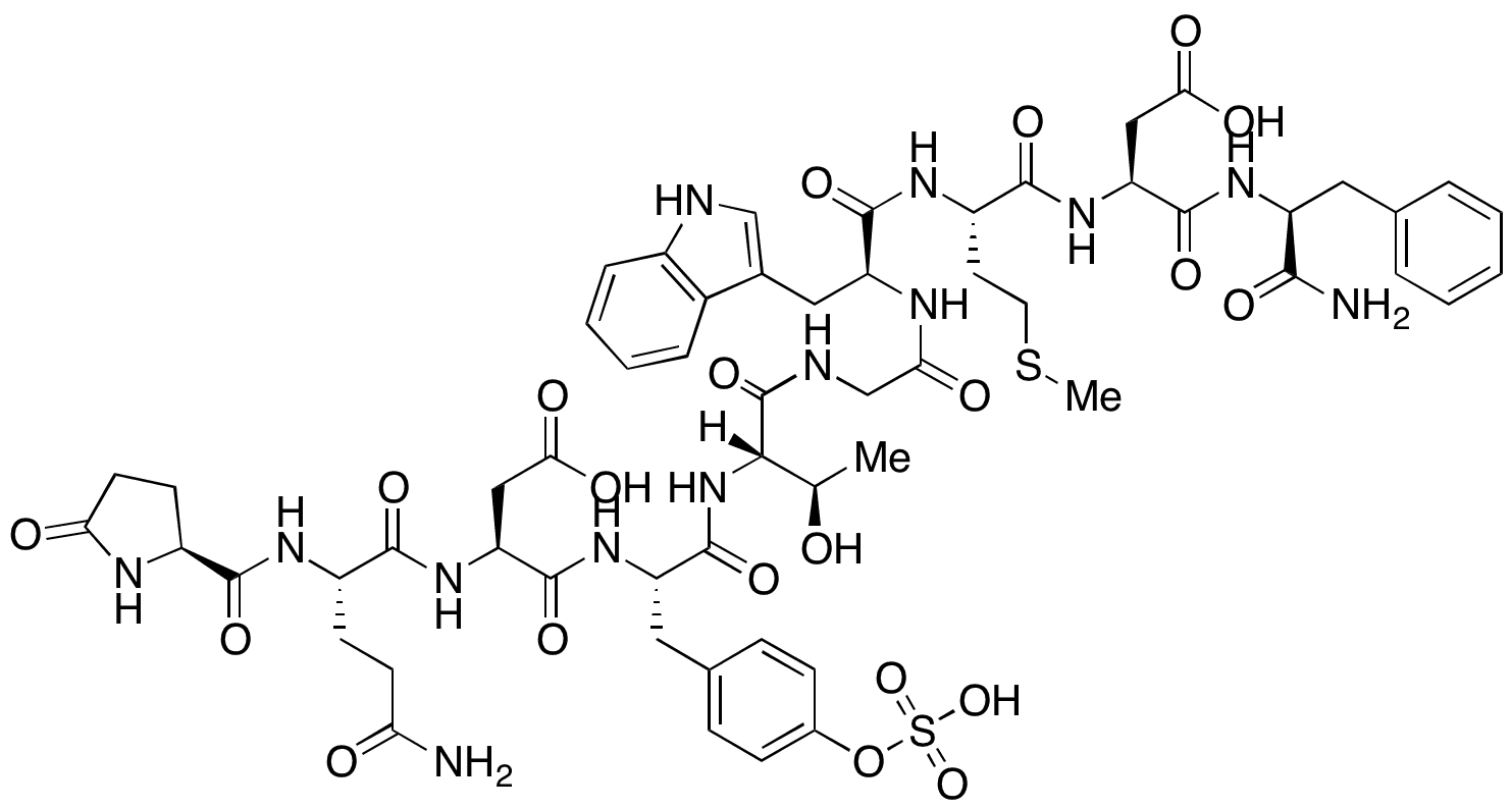 Caerulein (~90%) - Chemical structure and product image
