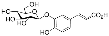 Caffeic Acid 3-beta-D-Glucoside - Chemical structure and product image