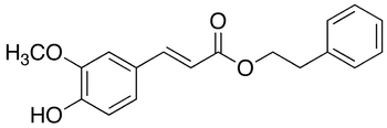 Caffeic Acid 3-Methyl Phenethyl Ester - Chemical structure and product image