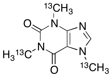 Caffeine-13C3 - Chemical structure and product image