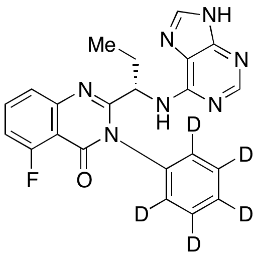 CAL-101-d5 - Chemical structure and product image