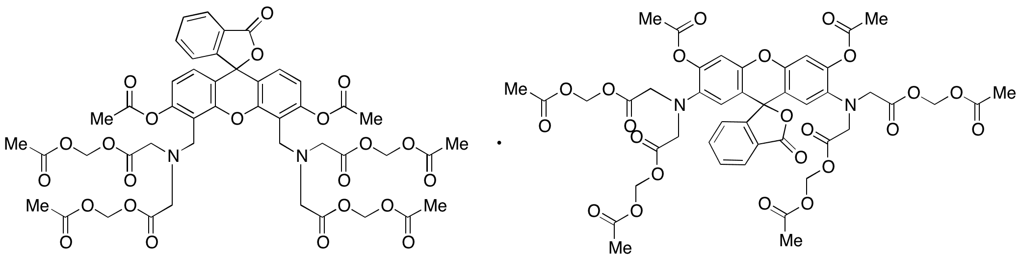 Calcein AM (Mixture of Structural Isomers) - Chemical structure and product image