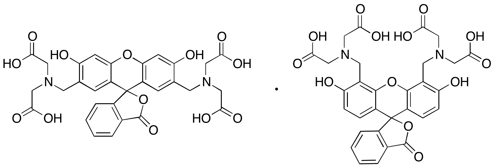 Calcein (Mixture of Structural Isomers) - Chemical structure and product image