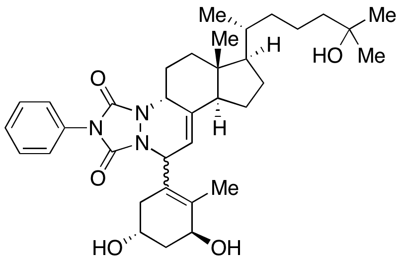 pre-Calcitriol PTAD Adduct(Mixture of Diastereomers) - Chemical structure and product image