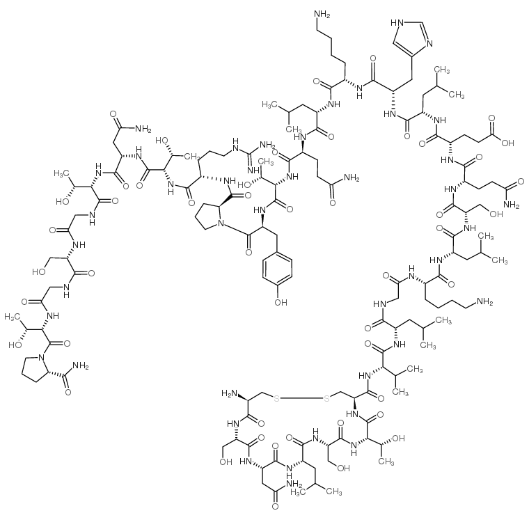 Calcitonin, Salmon - Chemical structure and product image