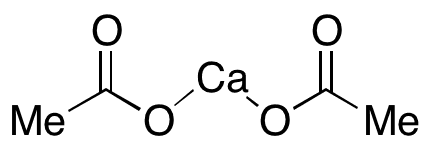 Calcium Acetate - Chemical structure and product image