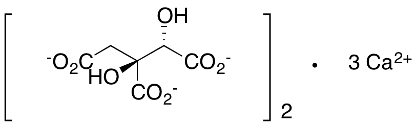 Calcium (-)-Hydroxycitrate - Chemical structure and product image