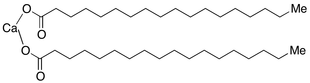 Calcium Stearate - Chemical structure and product image