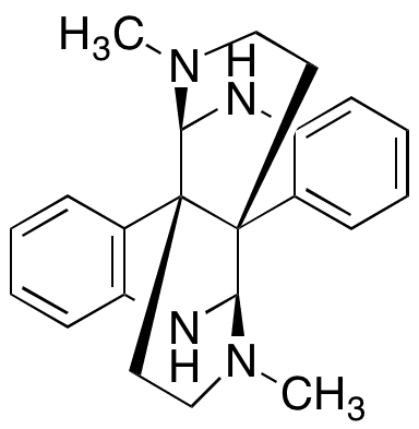 Calycanthine - Chemical structure and product image