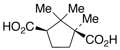 (1S,3R)-Camphoric Acid - Chemical structure and product image