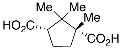 (1R,3S)-Camphoric Acid - Chemical structure and product image