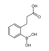 2-(2-Carboxyethyl)phenylboronic acid - Chemical structure and product image