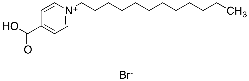 4-Carboxy-1-dodecylpyridinium Bromide - Chemical structure and product image
