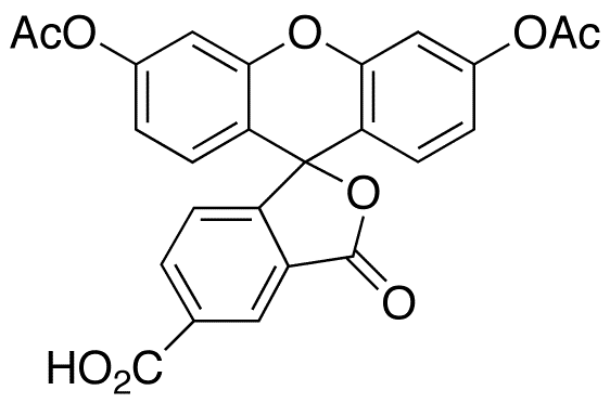 5-Carboxyfluorescein Diacetate - Chemical structure and product image