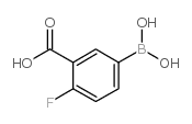 3-Carboxy-4-fluorophenylboronic acid - Chemical structure and product image