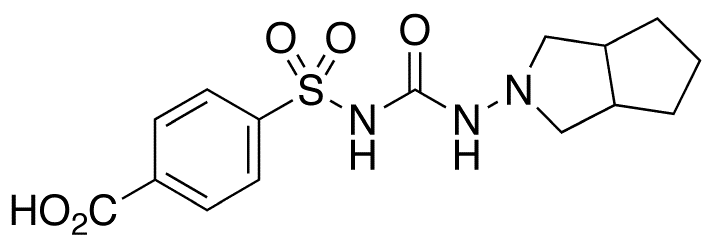 Carboxy Gliclazide - Chemical structure and product image