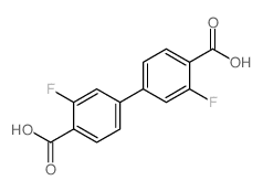 4-(4-Carboxy-3-fluorophenyl)-2-fluorobenzoic acid - Chemical structure and product image