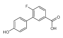 4-(5-Carboxy-2-fluorophenyl)phenol - Chemical structure and product image